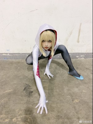 糕糕兽 - spider gwen_05：bd3adc19gy1gjcjz7v04rj21o02804qs