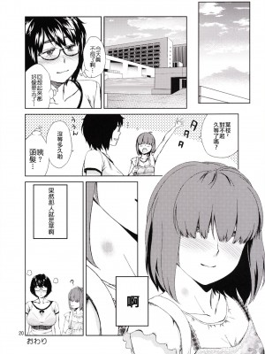 [code183漢化] [ぽんちょもじゃー (小春七草)] 眼鏡娘オナ日記 2 [Digital]_20