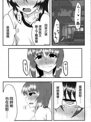 (C97) [SAGA Angel (神爆龍王)] にしずみさんはすけべだな2 | 西住同學很好色2 (ガールズ&パンツァー) [中国翻訳]_14