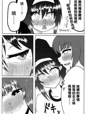 (C97) [SAGA Angel (神爆龍王)] にしずみさんはすけべだな2 | 西住同學很好色2 (ガールズ&パンツァー) [中国翻訳]_13