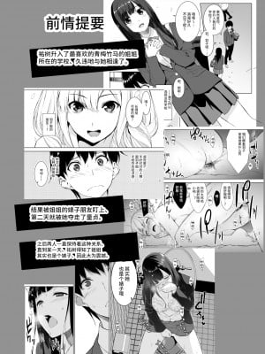 [裏FMO (フミオ)] 清楚な姉が好きなのに、ビッチとセックスしてる俺2 [中国翻訳] [DL版]_03__003