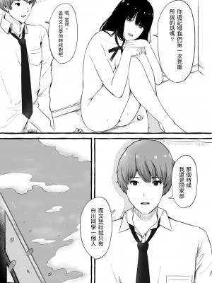 [まーぼーどん (シモシ)] 文芸部女子と溶けるように… [中国翻訳] [DL版]_Literature_club_037