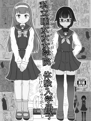 [嶋鴉] 私立睡女女女学院体験入学冊子 [雷电将军汉化]_01