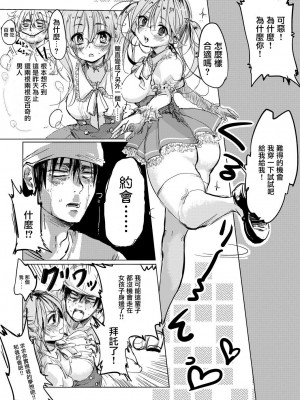 [無計画主義 (ねとろもりこん)] 女の子になった君とデートしたい | 想和變成了女孩子的你約會 [中国翻訳] [DL版]_03