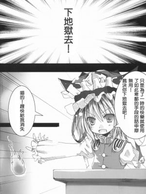 [绯色汉化组] (例大祭5) [きつねとぶどう (くろな)] 天恥我人 (東方Project)_03