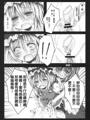 [绯色汉化组] (例大祭5) [きつねとぶどう (くろな)] 天恥我人 (東方Project)_09