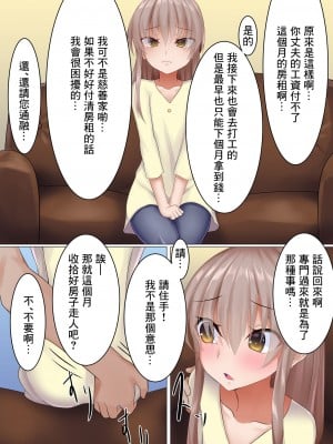 [たってぃぬ工房 (たってぃぬ)] ロリねと～家賃の為に体を差し出すロリ妻～ [中国翻訳]_04