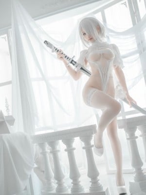 蠢沫沫 - 2B 白婚_57