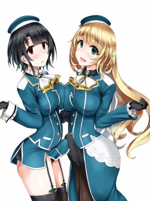 [椿亭 (三七瀬)] 藍に染めて～高雄愛宕編～ (艦隊これくしょん -艦これ-) [不咕鸟汉化组] [DL版]_01