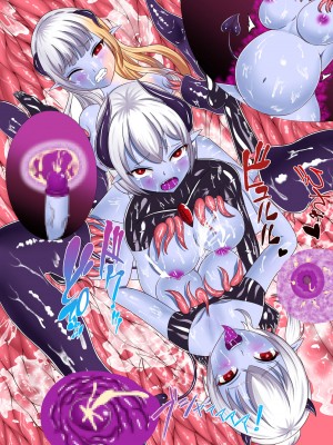 [濁清軒] Chapel Of Succubus II~射精!!お姉さんの童貞卒業争奪戦!三姉妹の淫魔転生儀式! [中国語]_095