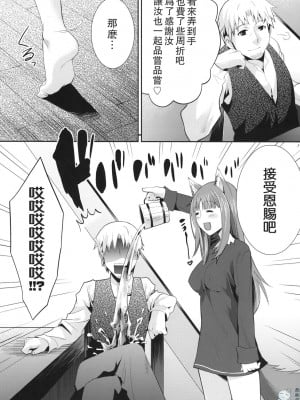 [飞雪汉化组] (COMIC1☆3) [小悪魔sage派 (sage・ジョー)] 狼と蜜林檎 (狼と香辛料)_06