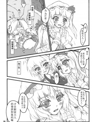 [白上フブキ.eth×真不可视汉化组] (エア例大祭8) [塵芥 (破箒芥)] フランドール～東方少女催淫～ | 芙蘭朵露 ~東方少女催淫~ (東方Project)_09