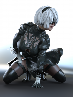 [Pixiv] C plenet(39489612) 2022-01-13_79569606_p6 nier automata_modeling