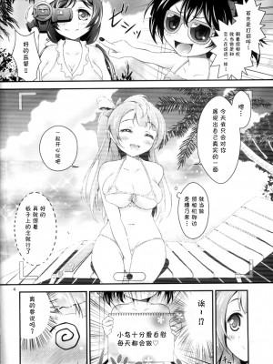 [脸肿汉化组] (COMIC1☆8) [Hなほん。やさん。 (あっきー)] ことりのHなほん。 (ラブライブ!)_03