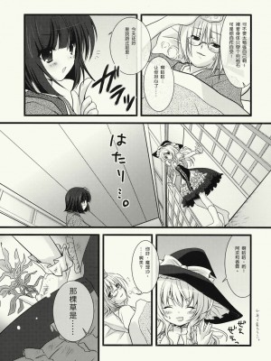 [基音汉化组] (C76) [きのこのみ (konomi)] ぜんりょくまりさたん (東方Project)_07