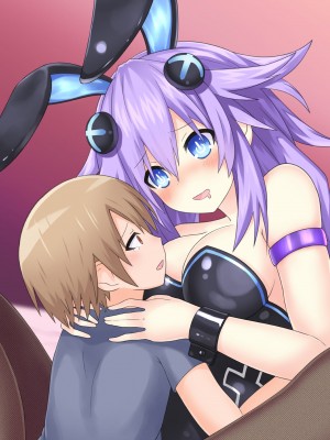 [KATADE] Bunny Girl Purple Heart x Shota (Hyperdimension Neptunia)_29