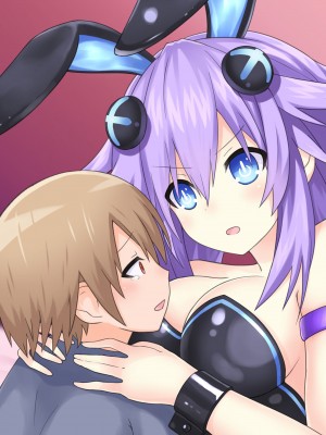 [KATADE] Bunny Girl Purple Heart x Shota (Hyperdimension Neptunia)_28