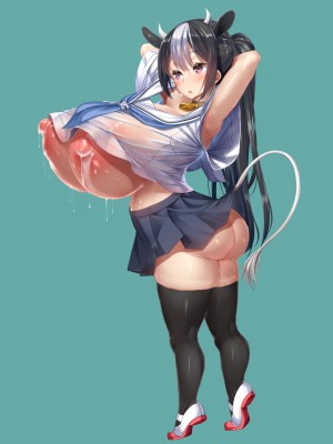 (同人CG集) [かわはぎ亭] ウシ娘__-搾乳物語-_bonus_092