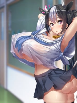 (同人CG集) [かわはぎ亭] ウシ娘__-搾乳物語-_002