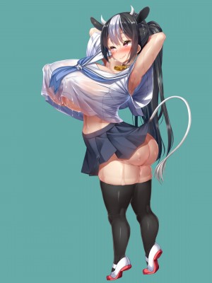 (同人CG集) [かわはぎ亭] ウシ娘__-搾乳物語-_bonus_087