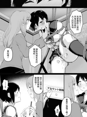 [霜降りまぐろ] ドM裏垢女子が拘束百合えっちで女同士の良さを教え込まれちゃう本 [中国翻訳]_22_0_022