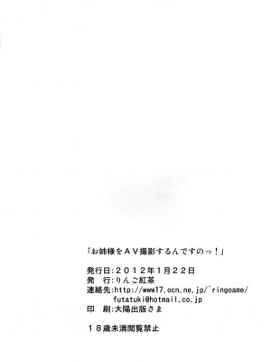 [りんご紅茶 (2月かずお)] お姉様をAV撮影するんですのっ!  (とある科学の超電磁砲) [DL版]_33