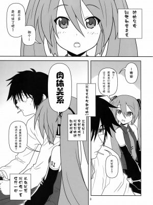 [CE漢化組] (COMIC1☆4) [くれじっと (あきかん)] 初みっく (VOCALOID)_02