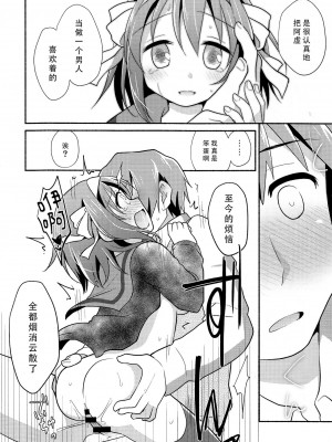 [脸肿汉化组] (C91) [にわとりとわに (大気)] 好きって言うまでイかせない。 (涼宮ハルヒの憂鬱)_16