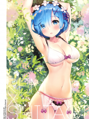 [绅士仓库汉化] (C94) [ハチゴ (あやみ)] REM X SHITAGI (Reゼロから始める異世界生活)_001