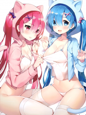 [绅士仓库汉化] (C94) [ハチゴ (あやみ)] REM X SHITAGI (Reゼロから始める異世界生活)_005