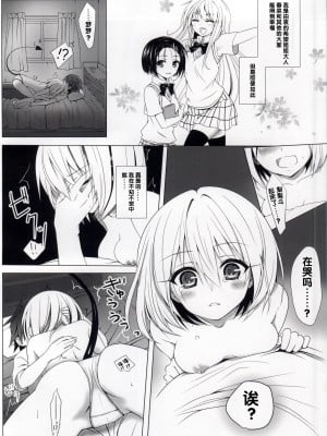 [靴下汉化组] (C86) [ゆきしずく (ながねこ)] MOMO To LOVEる (To LOVEる -とらぶる-)_004