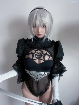 51酱 - NO.02 2B Black Bride_30_www.8kcosplay.com30