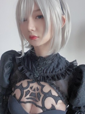 51酱 - NO.02 2B Black Bride_42_www.8kcosplay.com42