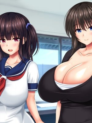 [NakanoBlitz] 巨乳すぎる母娘にドスケベ性指導する巨チンの家庭教師 Part 1_009