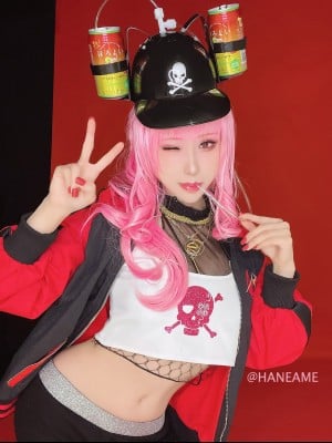 HaneAme 雨波 - Mori Calliope Second Costume ''Mori Calliope New Rock'' [hololive]_19