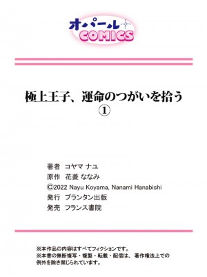[コヤマナユ 花菱ななみ] 極上王子、運命のつがいを拾う[橄榄汉化组]_38