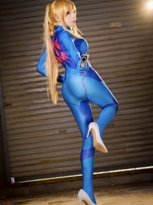 [Arya Cosplay] Zero Suit Samus Cosplay Photoset