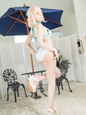 [Arya Cosplay] Swimsuit Okita Souji_16：16