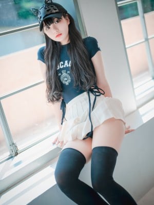 [DJAWA] Jeong Jenny  - Classic Athletic Girl in Navy Blue_07