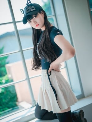 [DJAWA] Jeong Jenny  - Classic Athletic Girl in Navy Blue_03