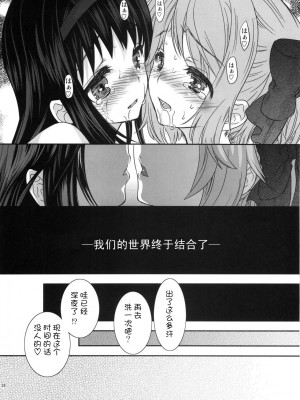 [年糕汉化组] (COMIC1☆5) [少女月蝕 (嶋尾和)] LOVE CONNECT (魔法少女まどか☆マギカ)_27