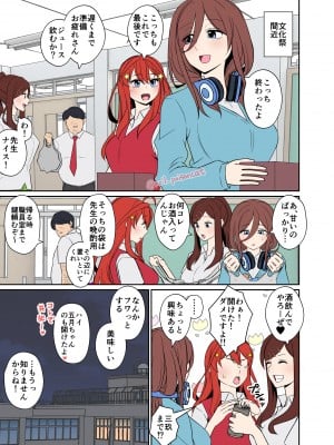 [毒猫ノイル] 酔った中野三玖に悪いことをする話 (五等分の花嫁)_02