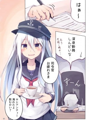 [葉が紅 (立石くれは)] 響ちゃんに癒してほしいだけ (艦隊これくしょん -艦これ-) [DL版]_02