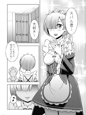 (COMIC1☆19) [国債秘宝館 (あまつサエ)] ネムリヒメ (Re-ゼロから始める異世界生活)_03