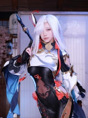 水淼aqua Vol.116 原神 申鹤_Coser-aqua-Vol.116-T.ME-COSPLAYSETS-010