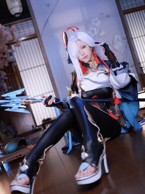 水淼aqua Vol.116 原神 申鹤_Coser-aqua-Vol.116-T.ME-COSPLAYSETS-022