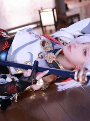 水淼aqua Vol.116 原神 申鹤_Coser-aqua-Vol.116-T.ME-COSPLAYSETS-028