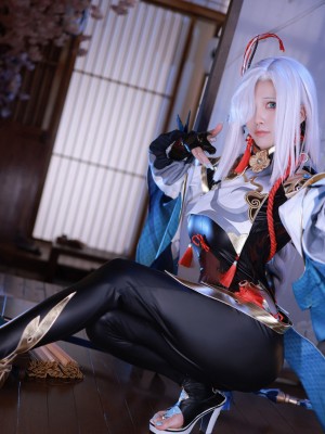 水淼aqua Vol.116 原神 申鹤_Coser-aqua-Vol.116-T.ME-COSPLAYSETS-016