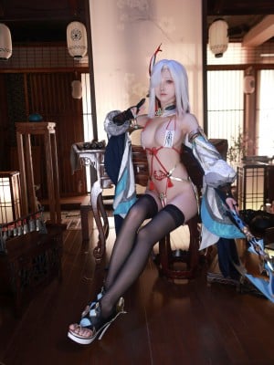 水淼aqua Vol.116 原神 申鹤_Coser-aqua-Vol.116-T.ME-COSPLAYSETS-031