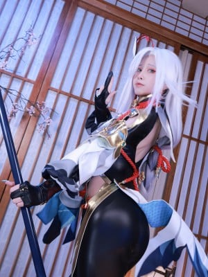 水淼aqua Vol.116 原神 申鹤_Coser-aqua-Vol.116-T.ME-COSPLAYSETS-005